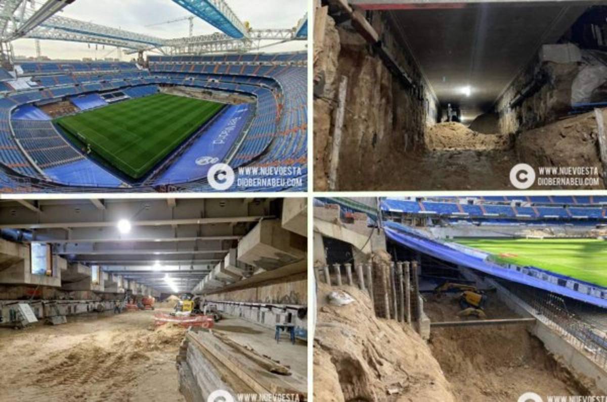Esto pasa mientras el Real Madrid juega: la construcción 'escondida' debajo del Santiago Bernabéu