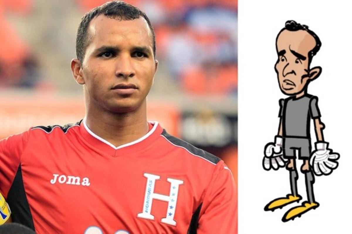 ¡Para morir de risa! Seleccionados de Honduras en cómics ¿se parecen?