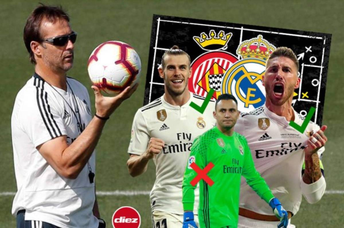 ¡Sin Navas! Filtran el 11 del Real Madrid para medirse ante el Girona en Montilivi