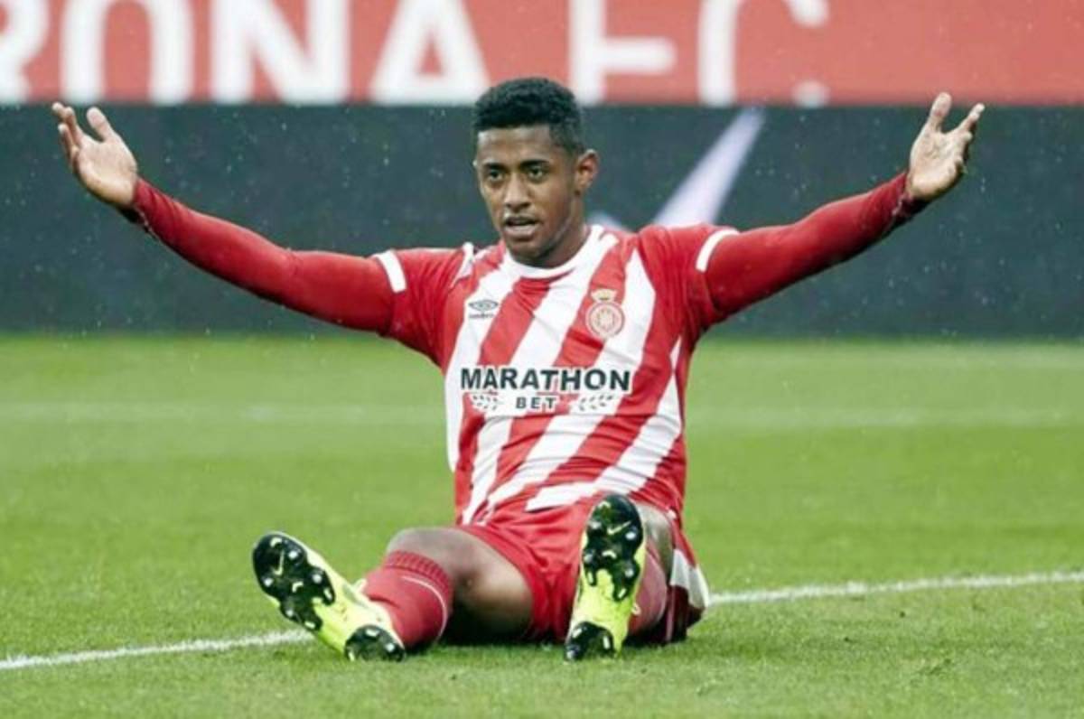 El 'Choco' Lozano es baja en el Girona para el partido contra el Getafe