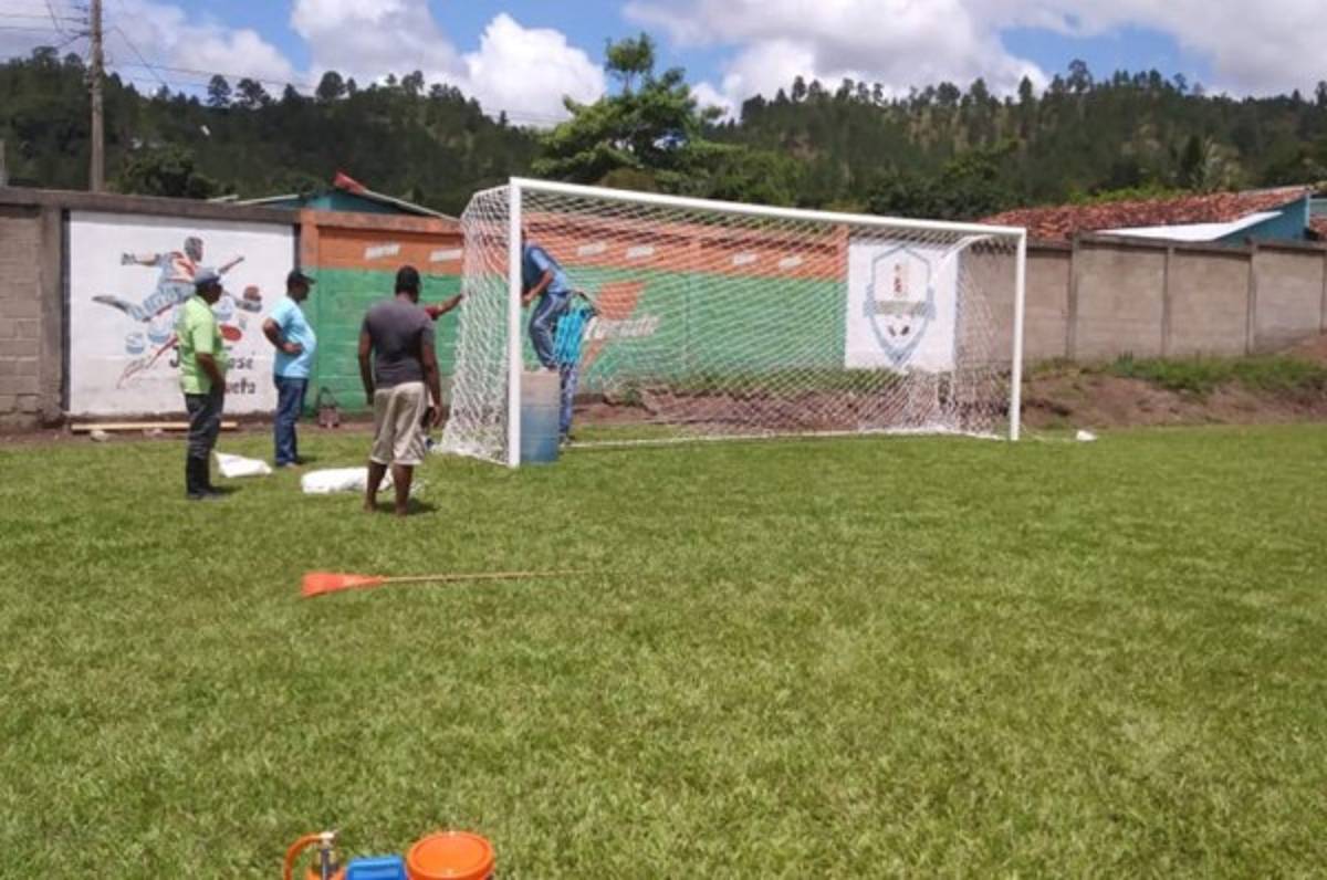 ¡Es una belleza! Conoce el nuevo estadio Municipal de Salamá, Olancho