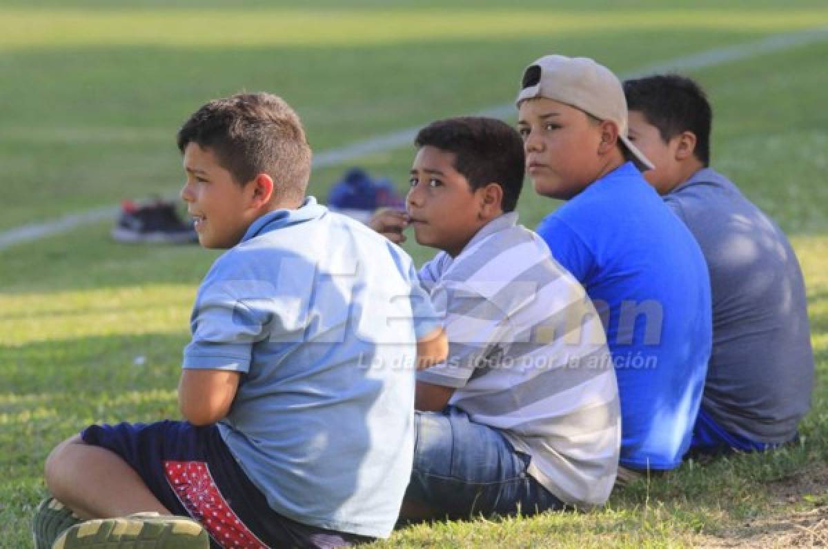 Buen ambiente, la bienvenida e invitados especiales en el primer día de pretemporada de Motagua