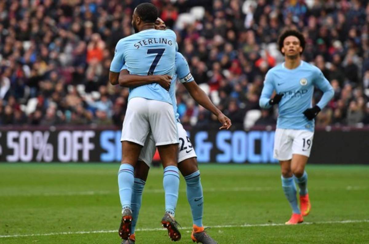 El Manchester City golea al West Ham y enfila nuevos récords en la Premier League