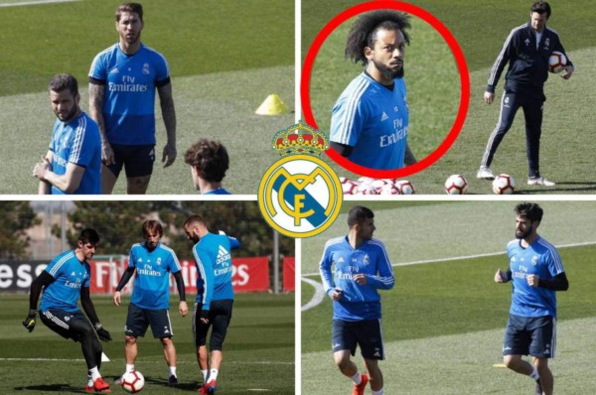 ¡Cero sonrisas! Así fue el último entrenamiento del Real Madrid tras la debacle   