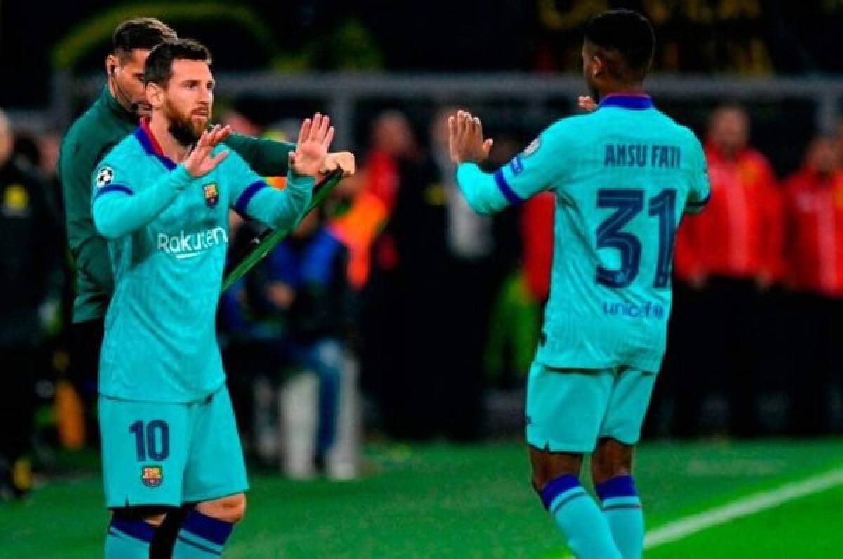 ¿Sucesor? El gran consejo de Lionel Messi al Barcelona con Ansu Fati