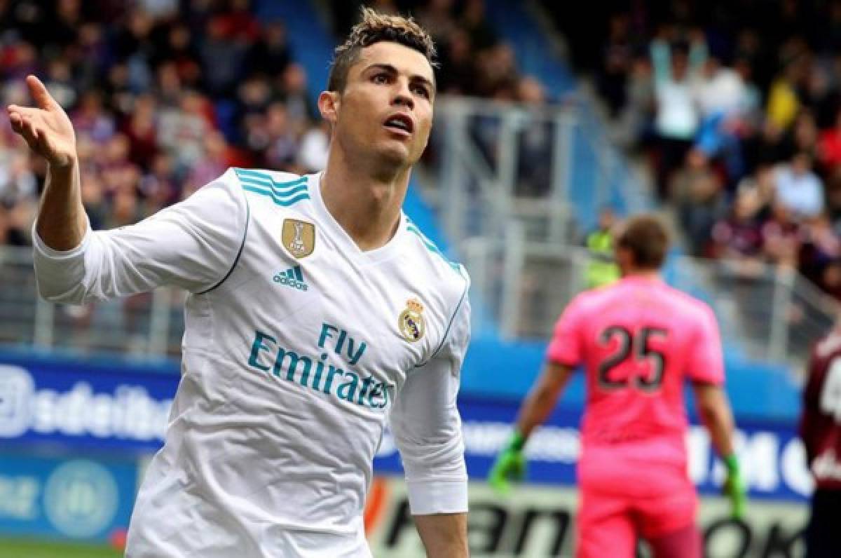 Real Madrid sufre para vencer al Eibar con doblete de Cristiano Ronaldo