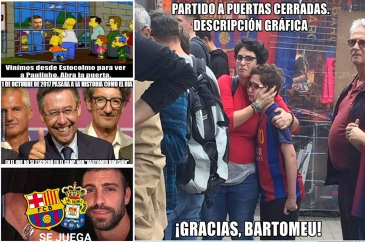 Los divertidos memes del triunfo del Barcelona ante Las Palmas en día de referéndum