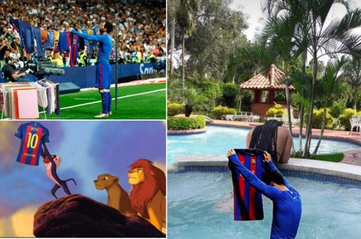 Los memes que siguen sobre Messi y su celebración en el Bernabéu