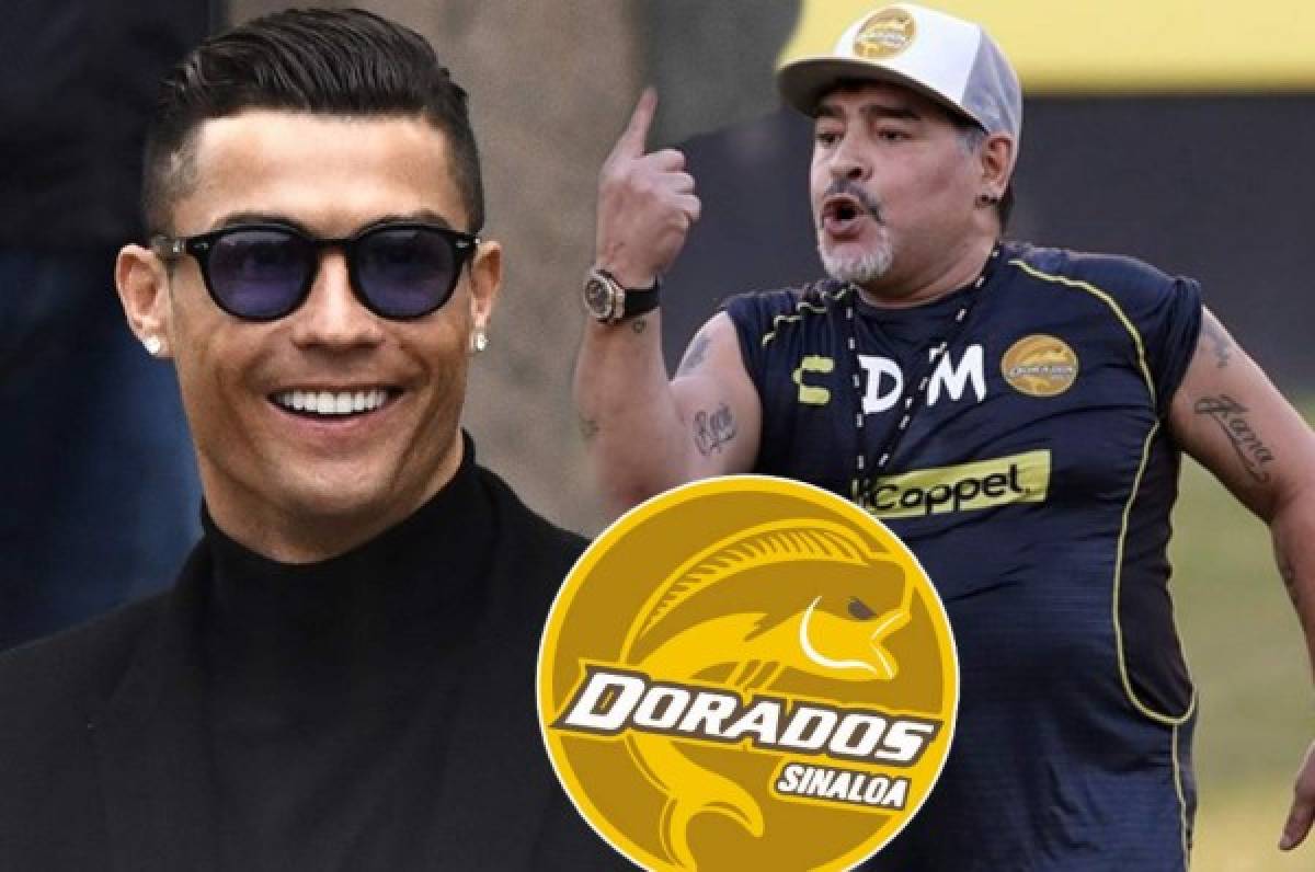 ¿Cristiano Ronaldo y Maradona juntos en Dorados de Sinaloa?