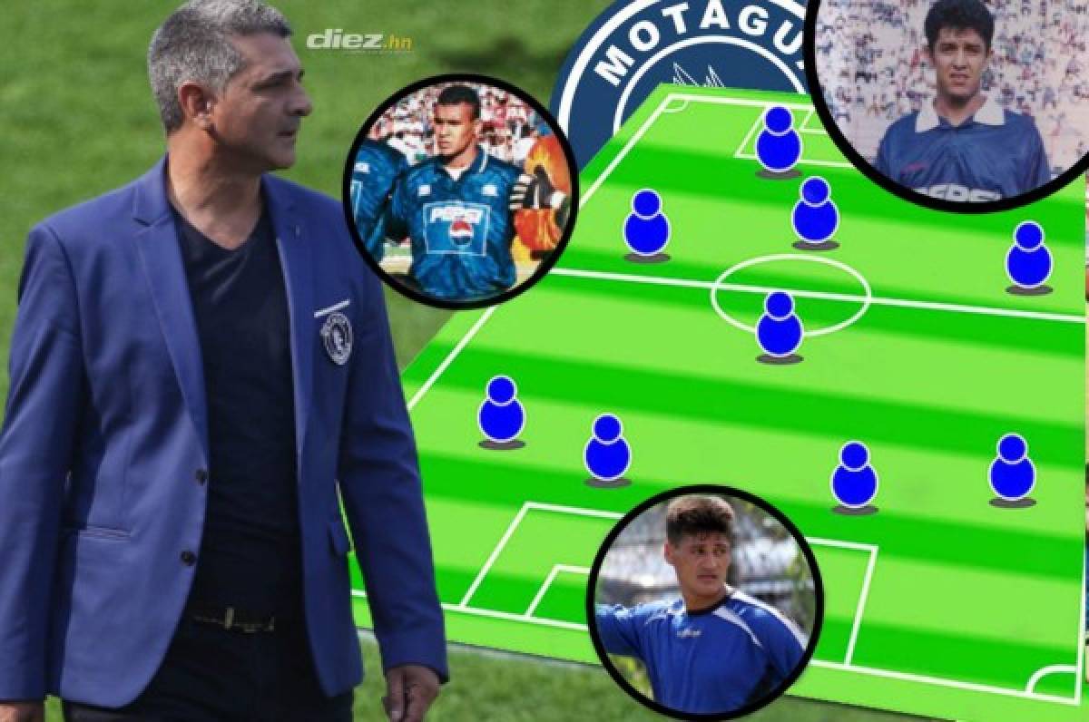 ¡Varias sorpresas! El 11 ideal de Diego Vázquez en la historia de Motagua