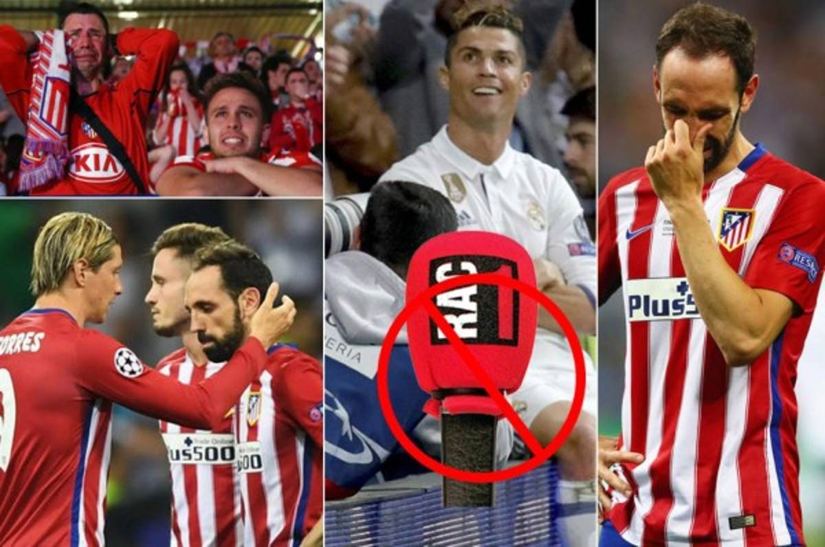 Radio española no transmitirá el Atlético-Real Madrid para evitar 'sufrimiento'