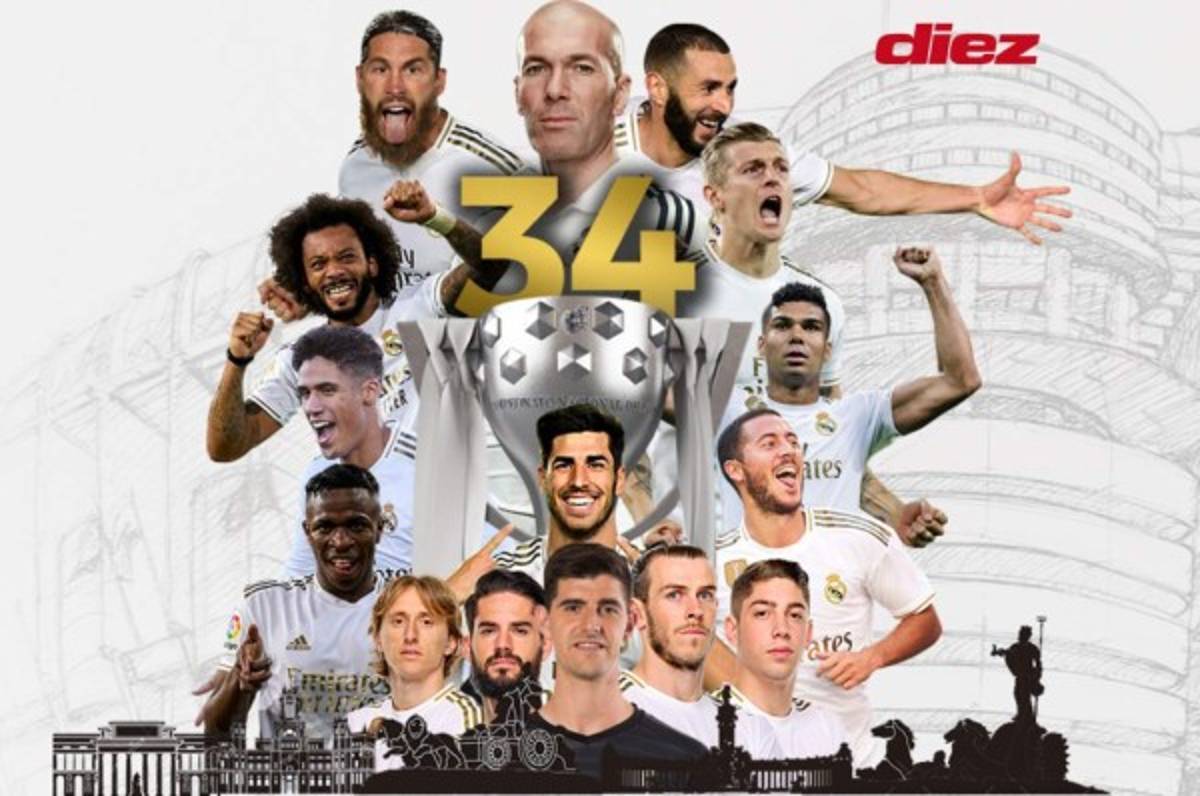 Real Madrid campeón: La ventaja que le saca al Barcelona en la tabla histórica de títulos de la liga española