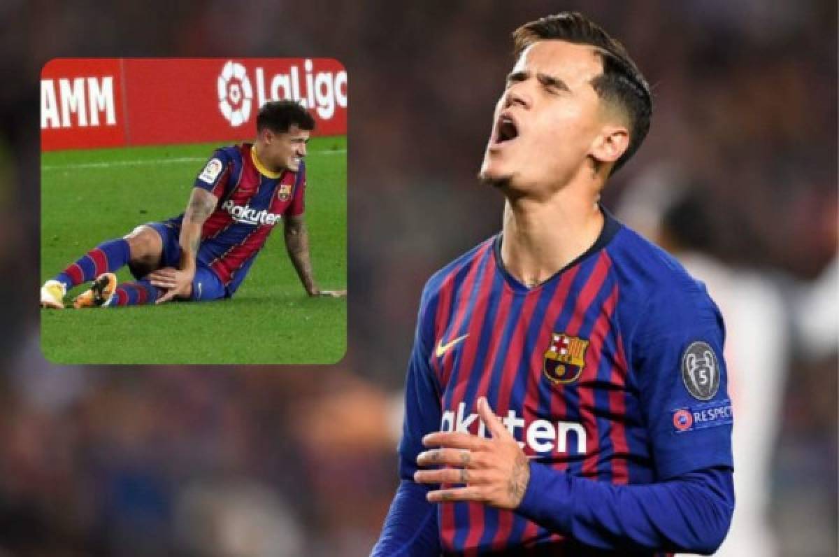 Oficial: Philippe Coutinho pasará por el quirófano y se encienden las alarmas en el Barcelona