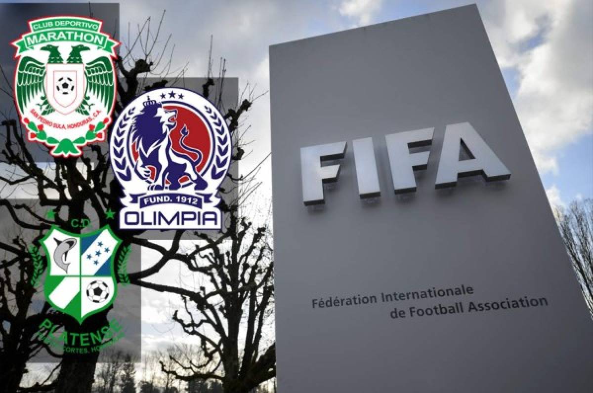 FIFA reparte 5 millones de lempiras entre tres clubes de Honduras