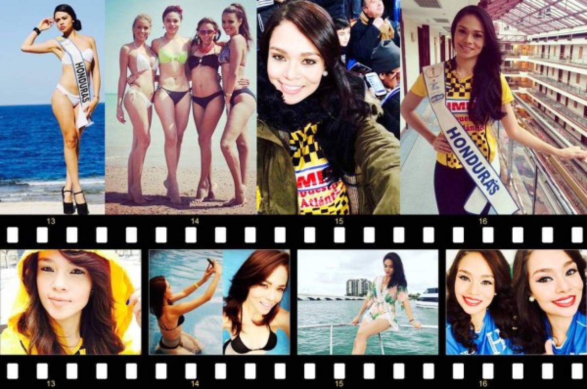 Sirey Morán, Miss Honduras Universo, la fan más guapa de Real España