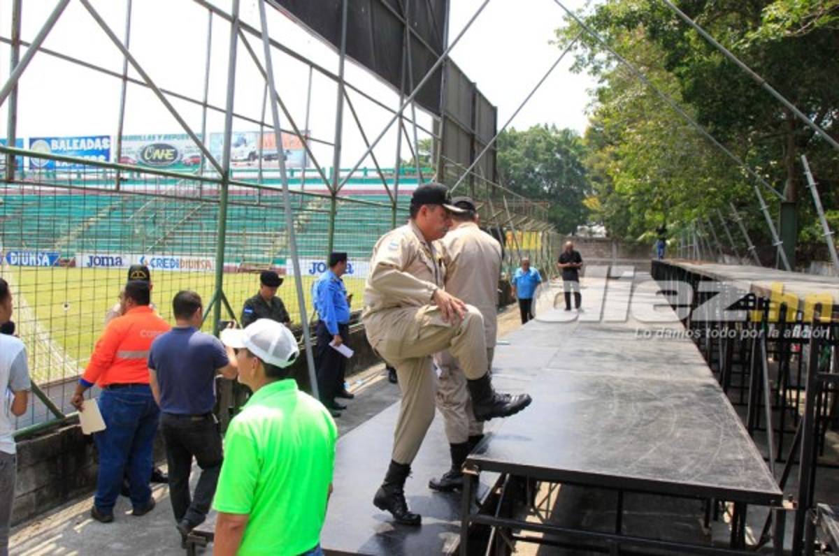 El estadio Yankel está listo para la Gran Final de Honduras
