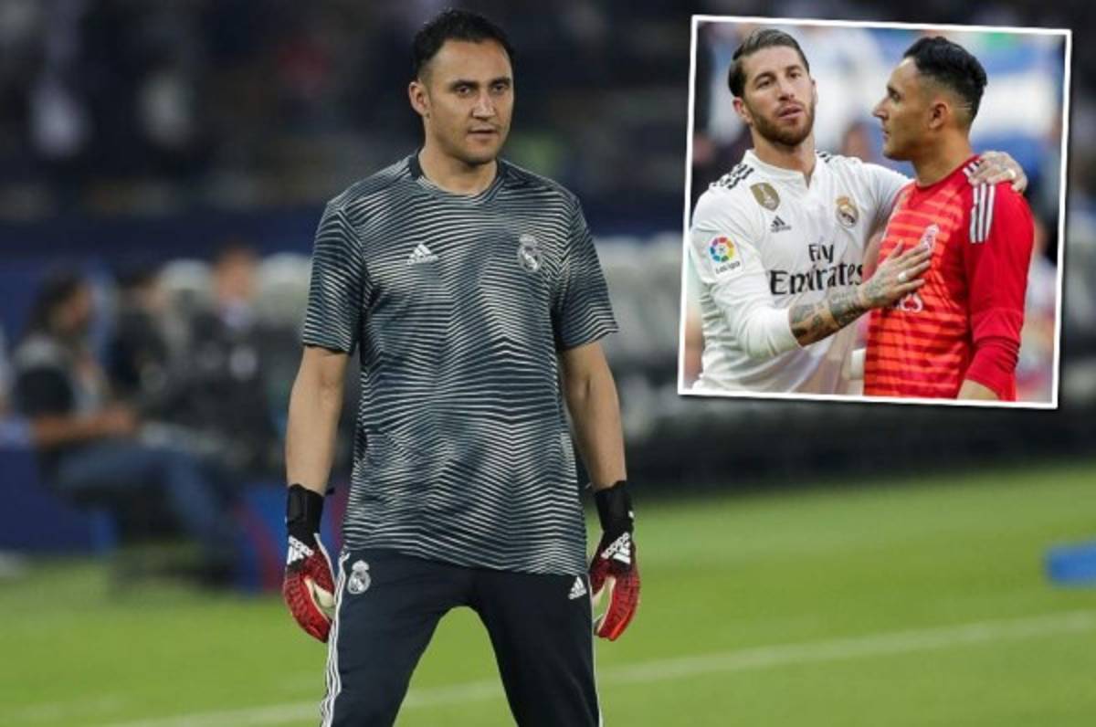 Sergio Ramos: 'Me gustaría que Keylor Navas se quedara en el Real Madrid'