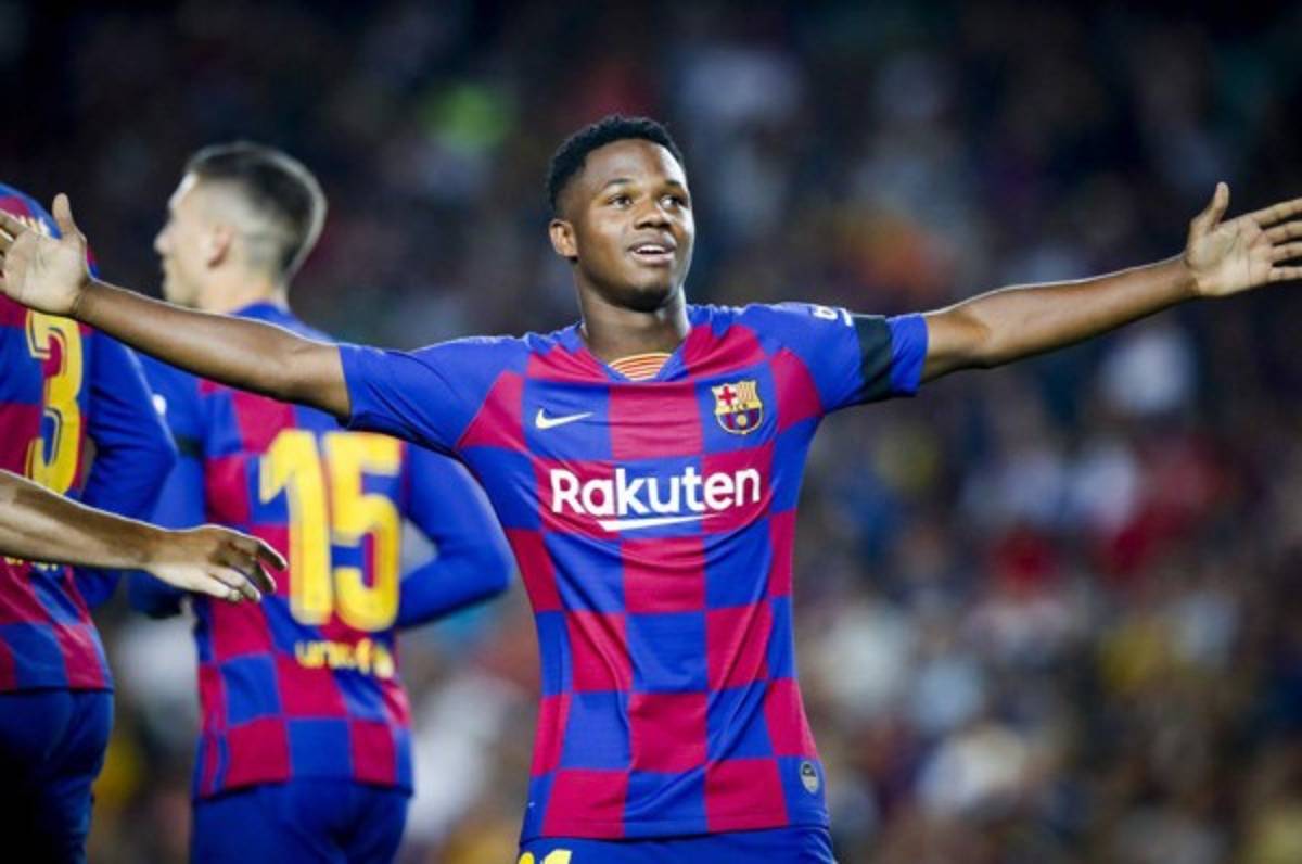 Su primer valor de mercado: El precio que tiene Ansu Fati, jugador de 16 años del Barcelona