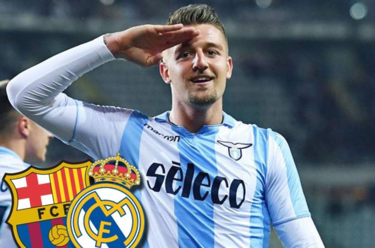 Milinkovic-Savic, estrella del Lazio, confirma en qué club español quiere jugar: ¿Barcelona o Real Madrid?