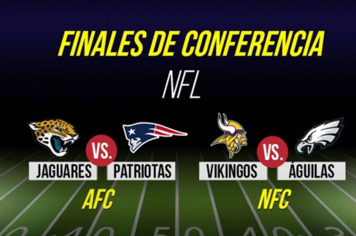 Quedan definidas las finales de conferencia en la NFL