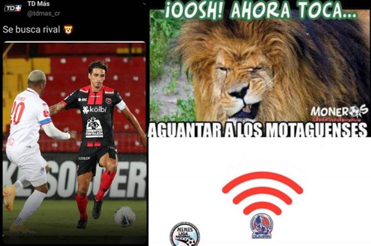 Memes: aficionados motagüenses, protagonistas de las burlas al Olimpia tras la eliminación en Concacaf