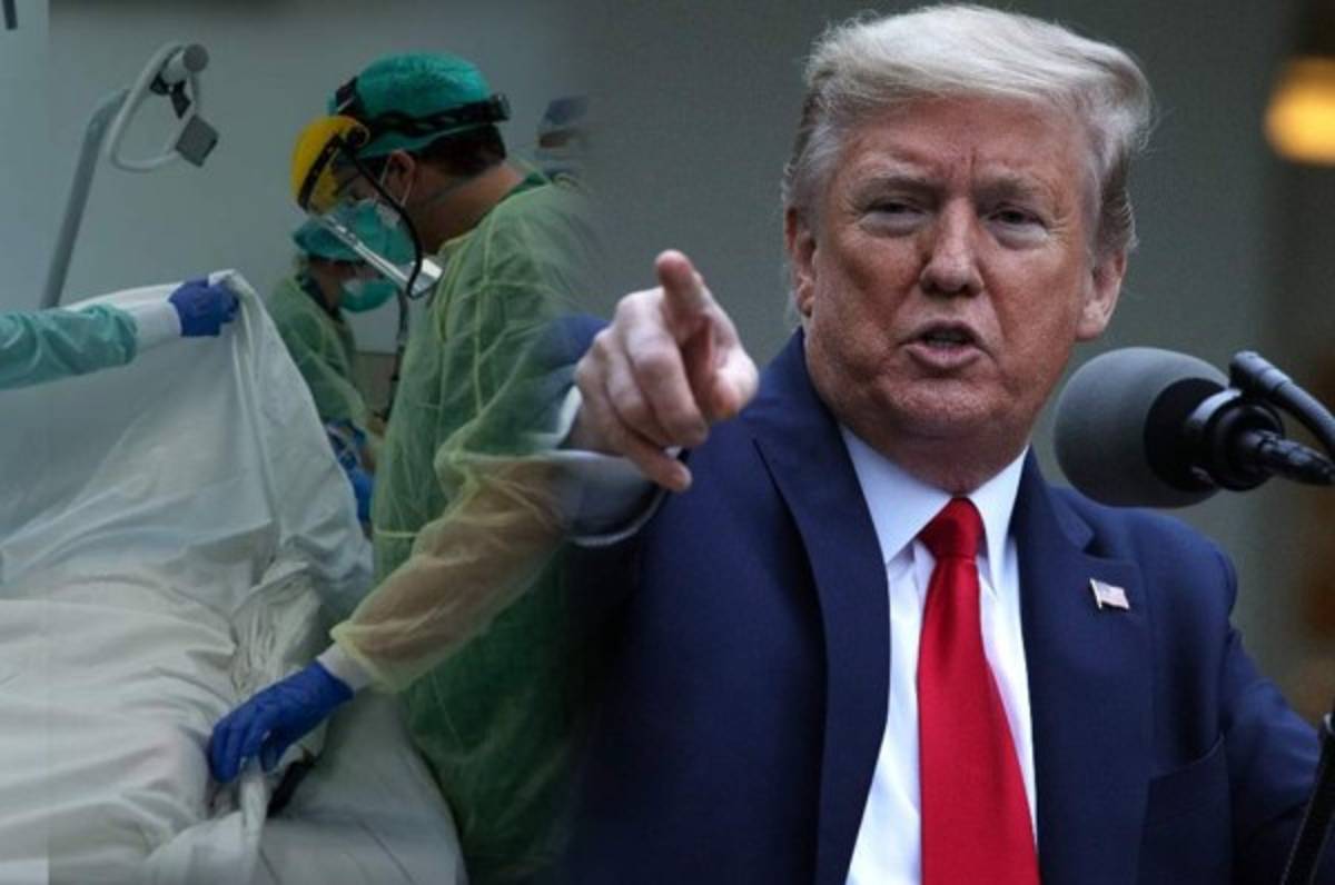 Donald Trump afirma que probablemente Estados Unidos 'pasó el pico' de contagios de coronavirus