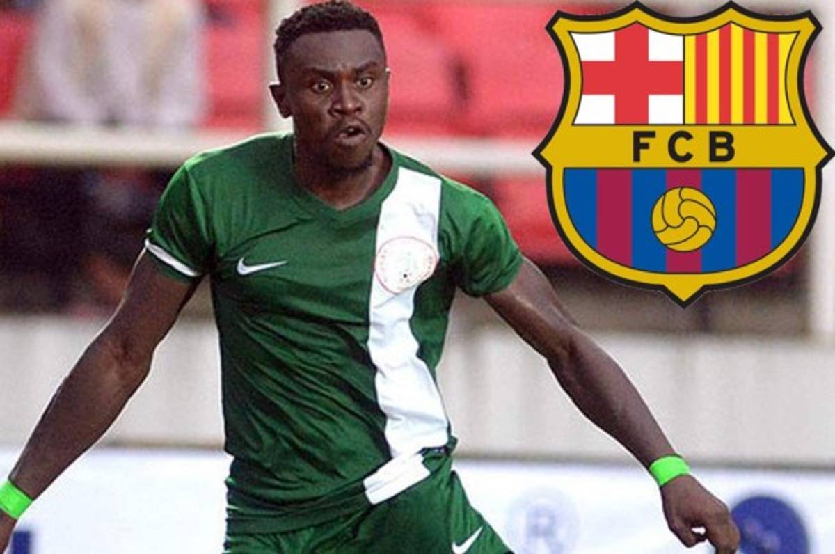 El Barcelona ficha a delantero nigeriano de 20 años