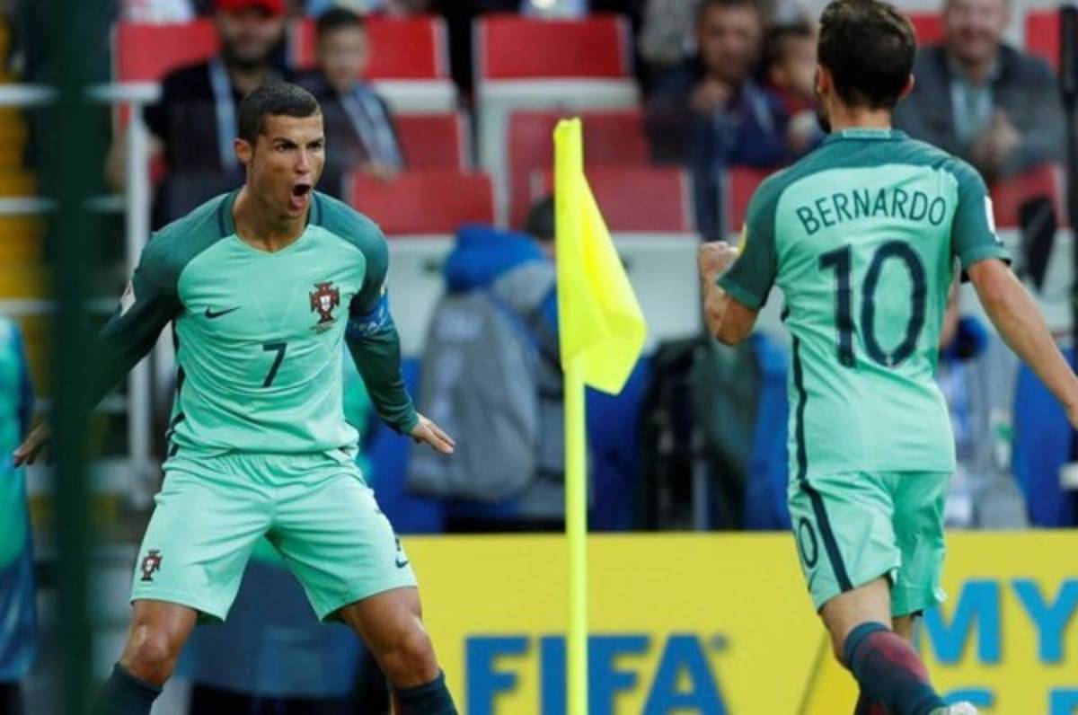 NO SE VIO EN TV: Le piden matrimonio a Cristiano en la Copa Confederaciones