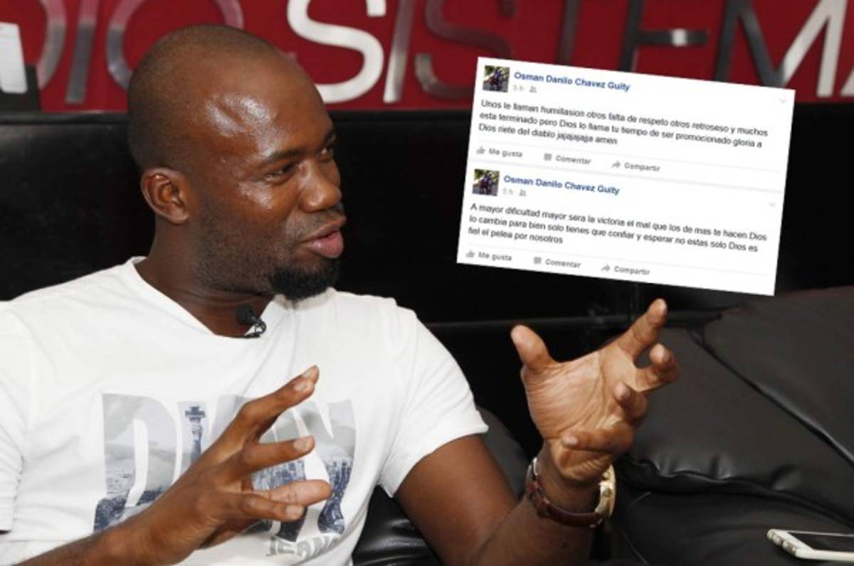 Los mensajes de Osman Chávez tras ser puesto transferible en Real España