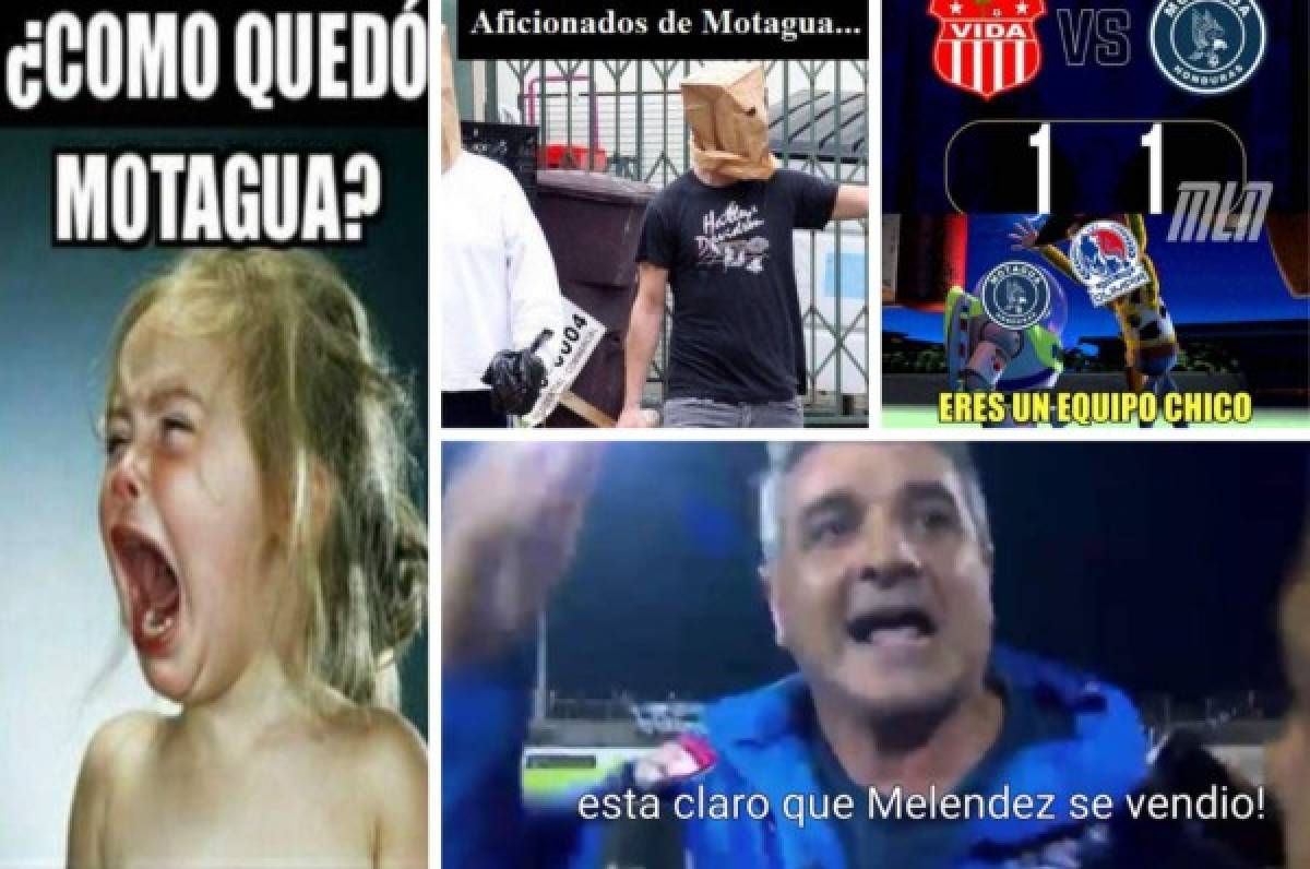 Los memes hacen pedazos a Motagua por el empate ante el Vida y alaban a Olimpia por su paliza a Platense