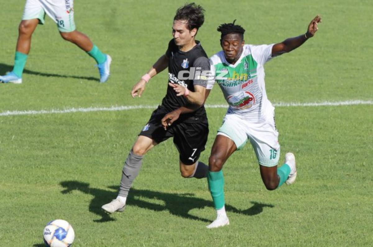 Marcelo Canales ha sido un dolor de cabeza para la defensa del Platense. Fotos Neptalí Romero