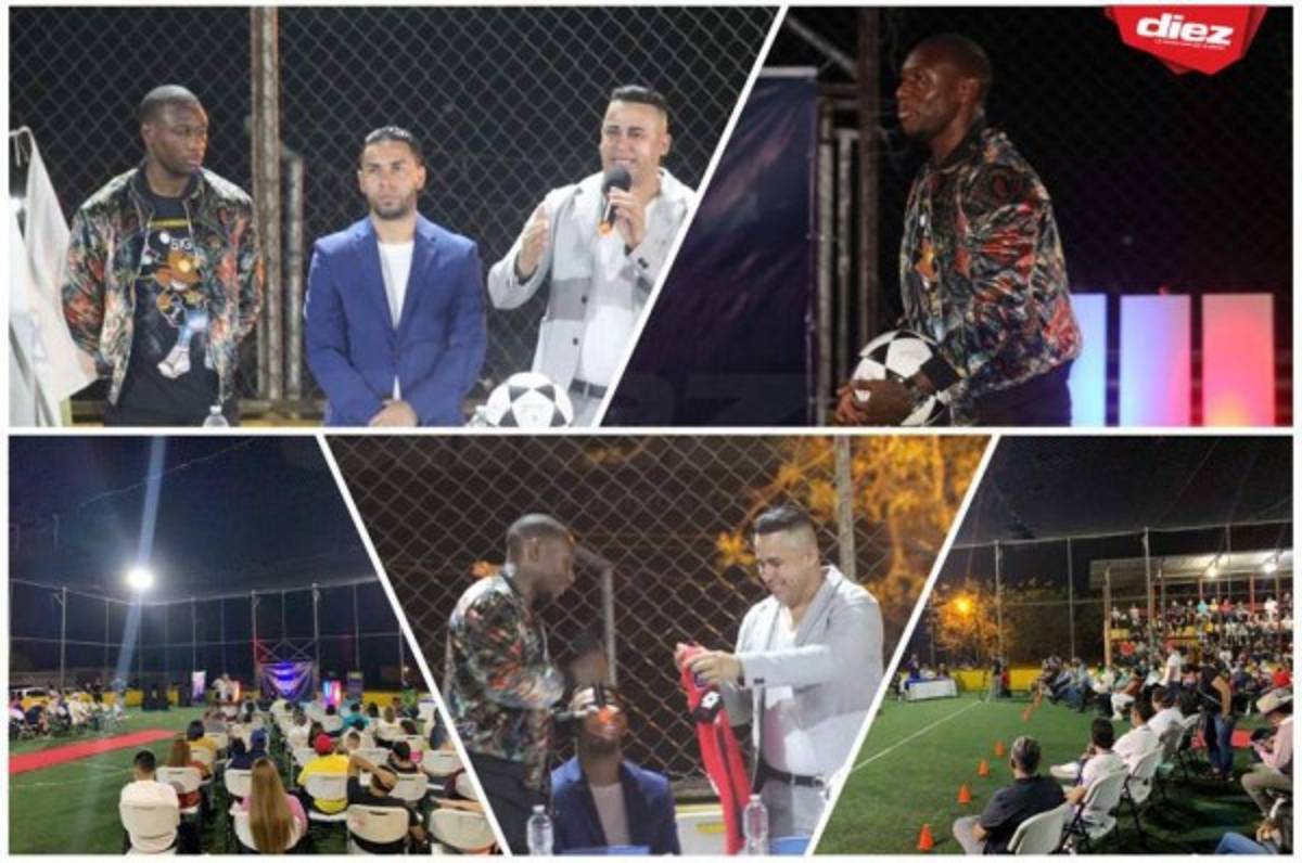 Futbolista ecuatoriano Aníbal Chalá inauguró academia de fútbol 'Atletas del Reino' en Sabá, Colón