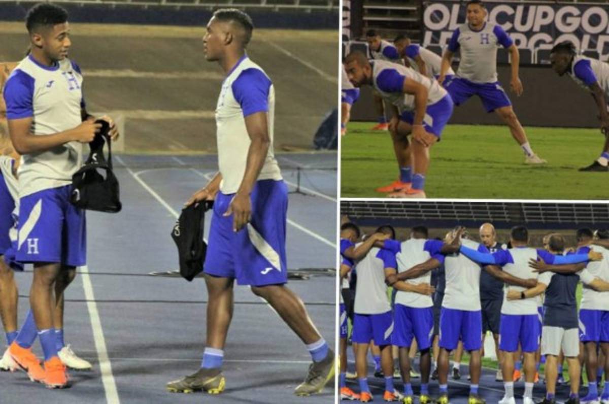 Galería: Así fue el entrenamiento de Honduras antes de enfrentar a Jamaica
