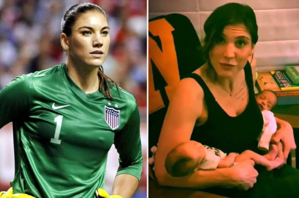 Hope Solo dio a luz a gemelos en plena pandemia: ''Fue un momento increíblemente estresante''