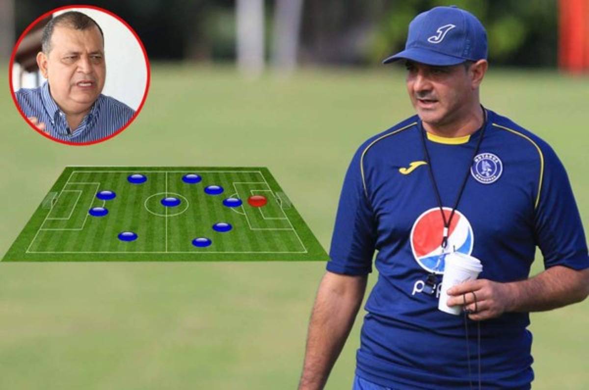 ¡Un 11 titular de lujo! Así le apuesta Ponce Morazán a Motagua en la final ante Olimpia