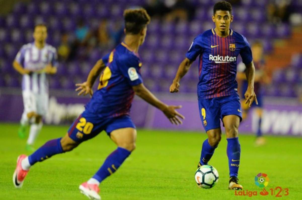 El mensaje de Antony Lozano luego de debutar con gol con el Barcelona B