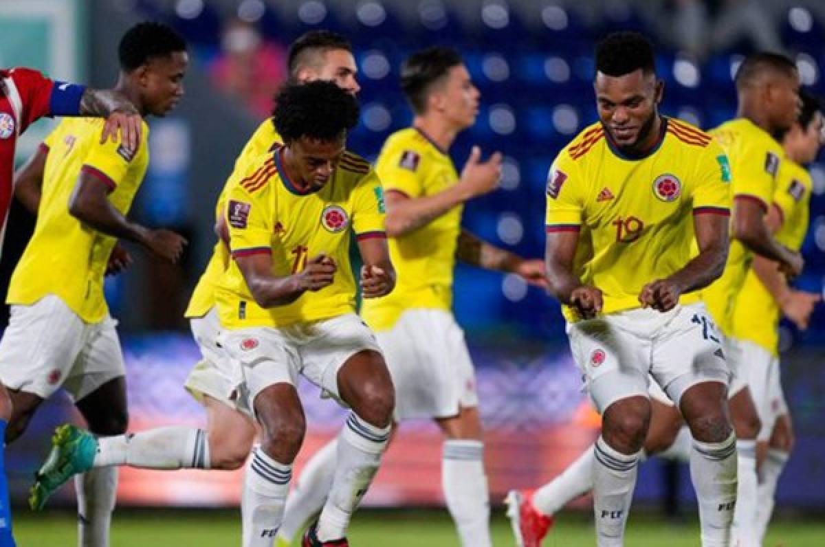 Colombia se lleva un punto de oro y compromete a Paraguay en las eliminatorias de Qatar 2022