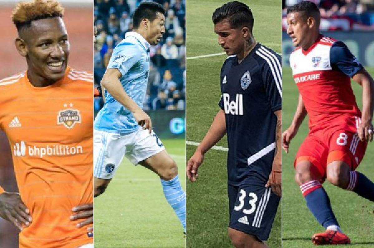 La temporada gris de los futbolistas hondureños en la MLS de los Estados Unidos