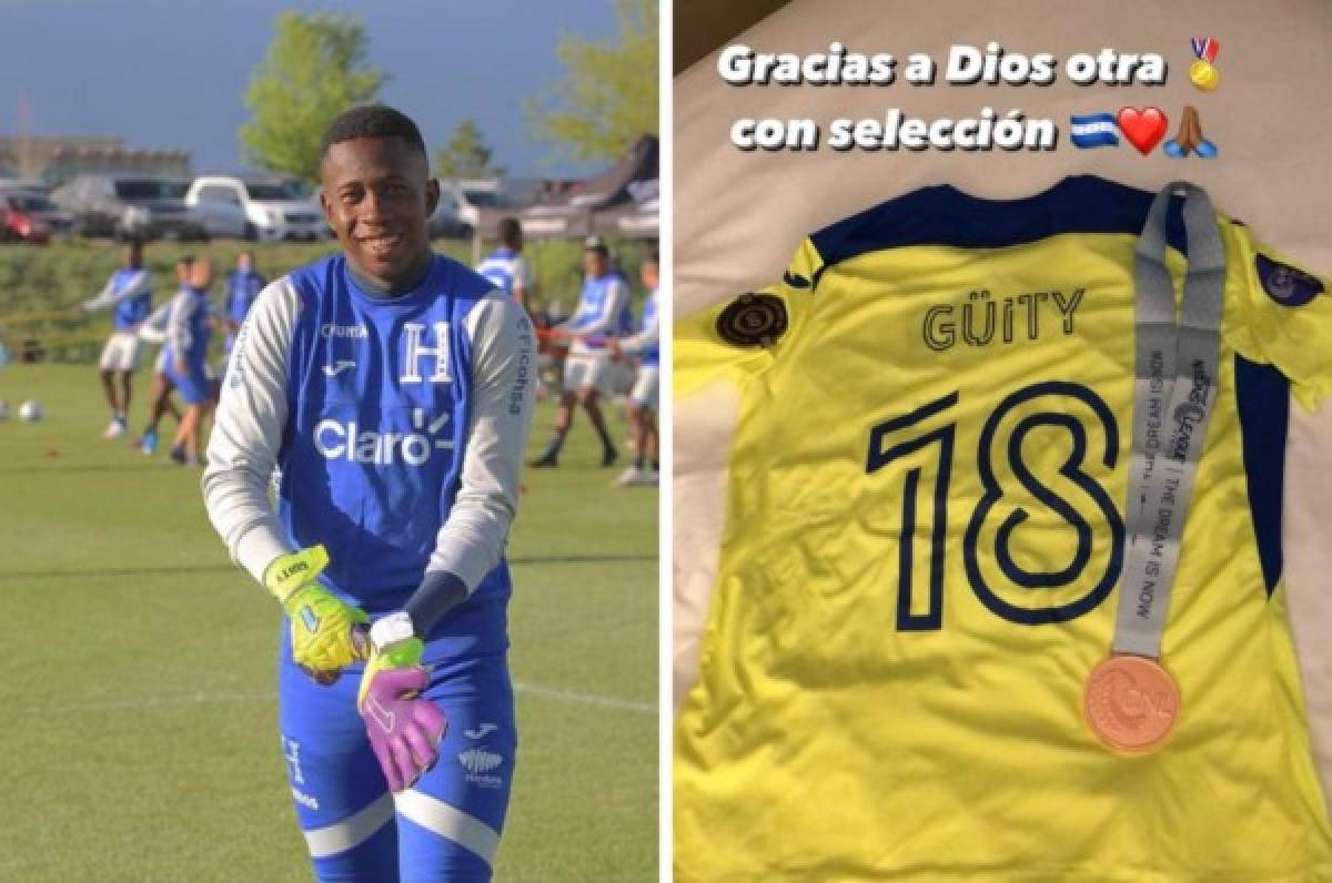Mensajes y selfies con la medalla: así fue el festejo íntimo de Honduras tras ganar el tercer lugar en la Liga de Naciones