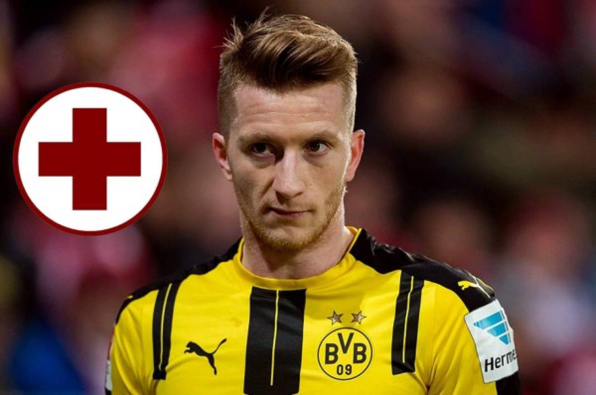 Reus se vuelve a lesionar y preocupa al Dortmund