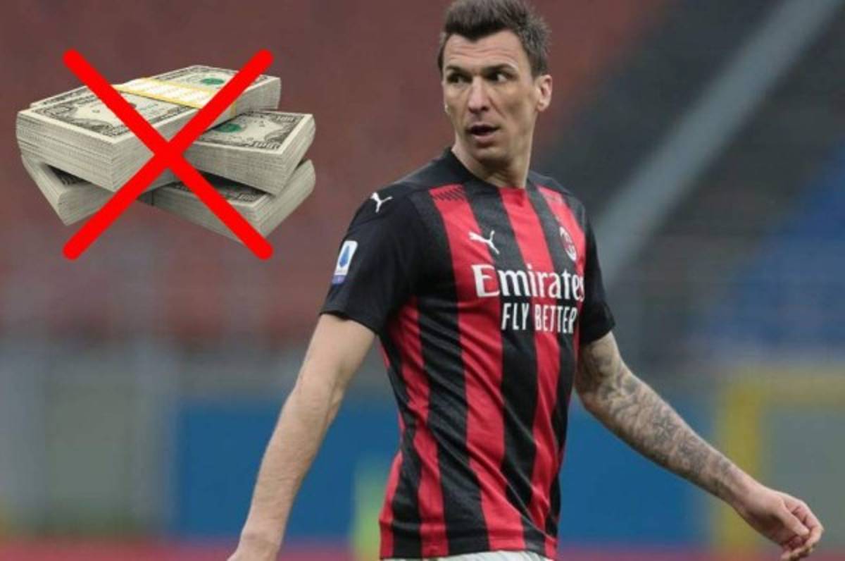 ¡Notable! El lindo gesto de Mario Mandzukic renunciando a un mes de salario por una buena causa