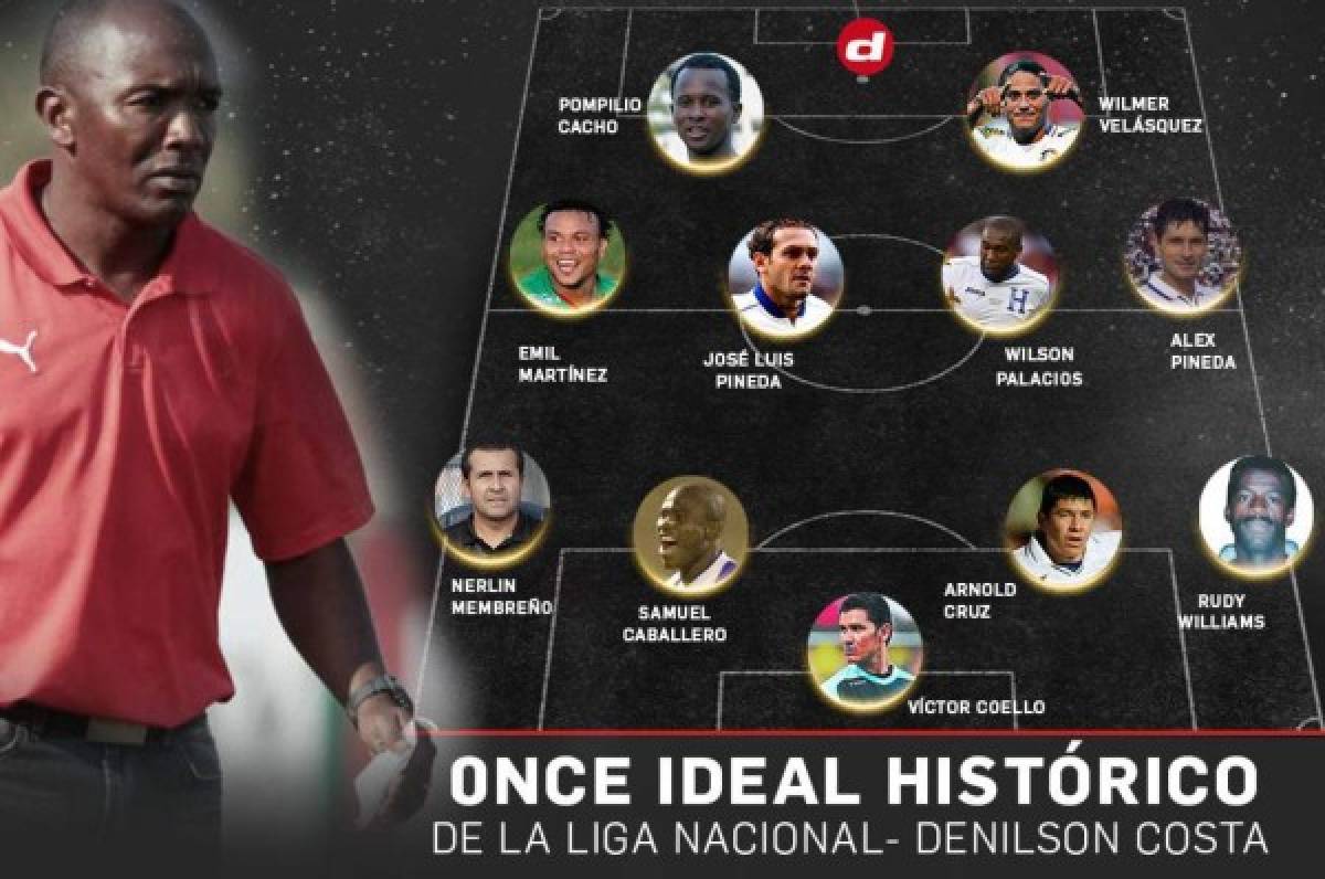Wilson Palacios y Wilmer Velásquez figuran en el 11 ideal de excompañeros de Denilson Costa en el fútbol
