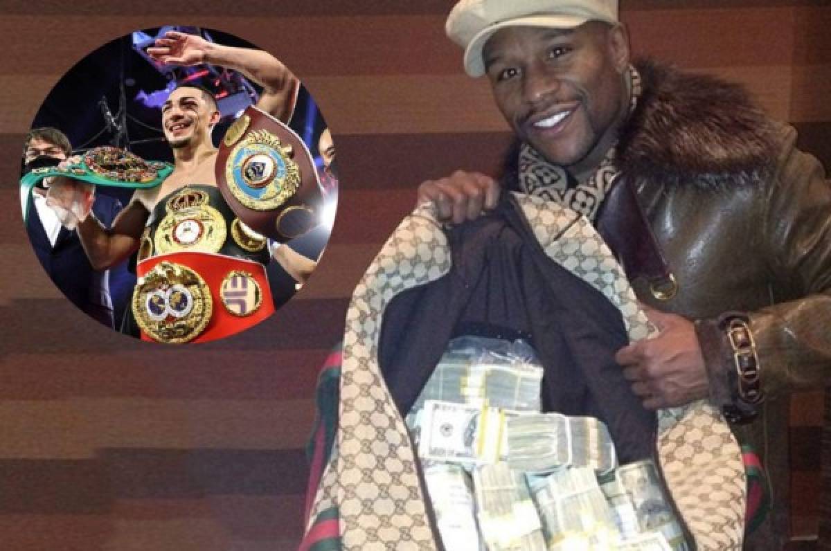 Gracias a Teófimo López: Los miles de dólares que ganó Floyd Mayweather tras la victoria sobre Lomachenko  