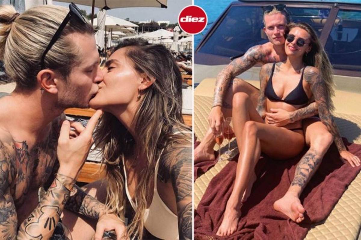 Fotos: Karius planta al Liverpool y se marcha a Grecia con su espectacular novia