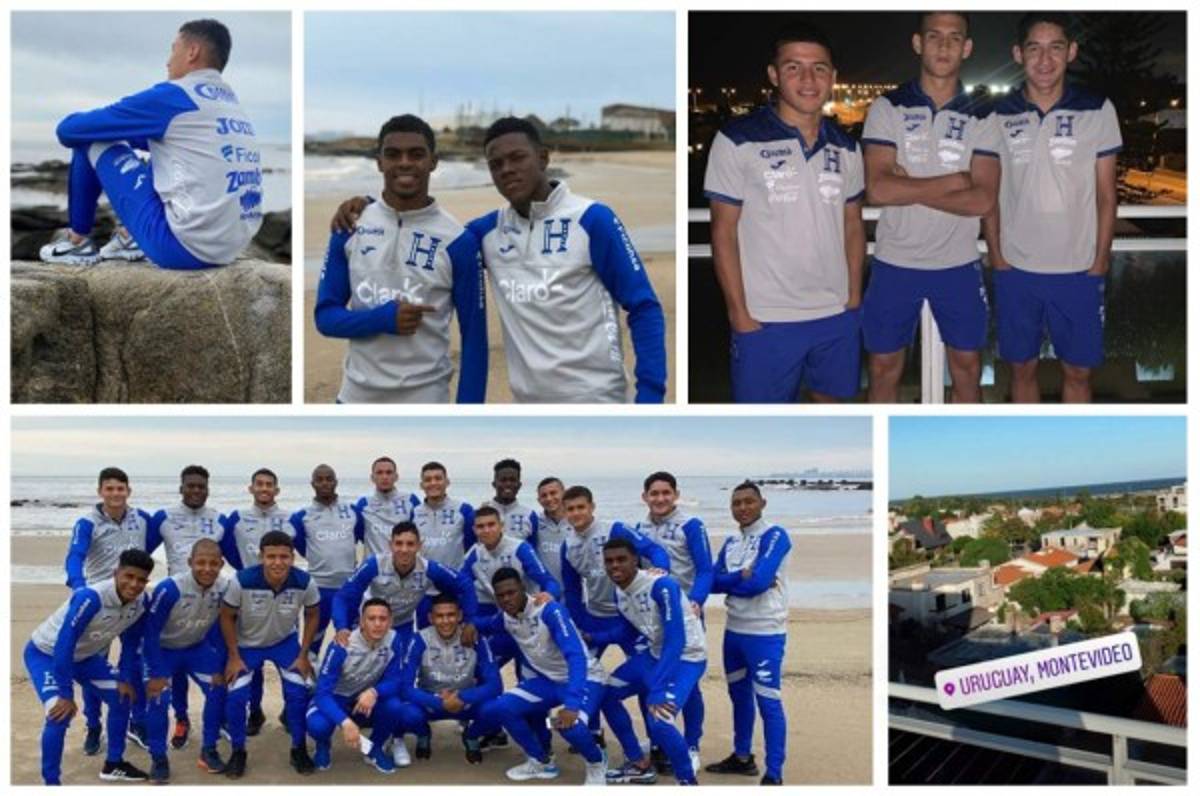 ¡Encerrados en un hotel! Así se la pasan los jugadores Sub-20 de Honduras en Uruguay