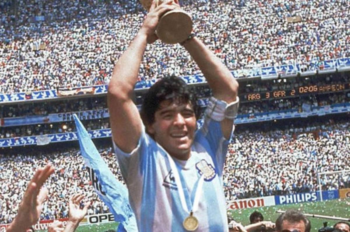 CURIOSO: Por este precio se vendió la medalla de oro de Maradona en México 1986