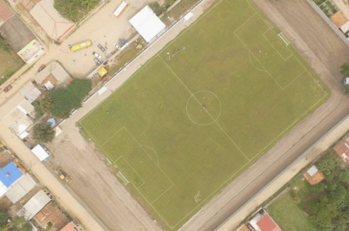 ¡Belleza! Así es el nuevo estadio de Teupasenti en El Paraíso