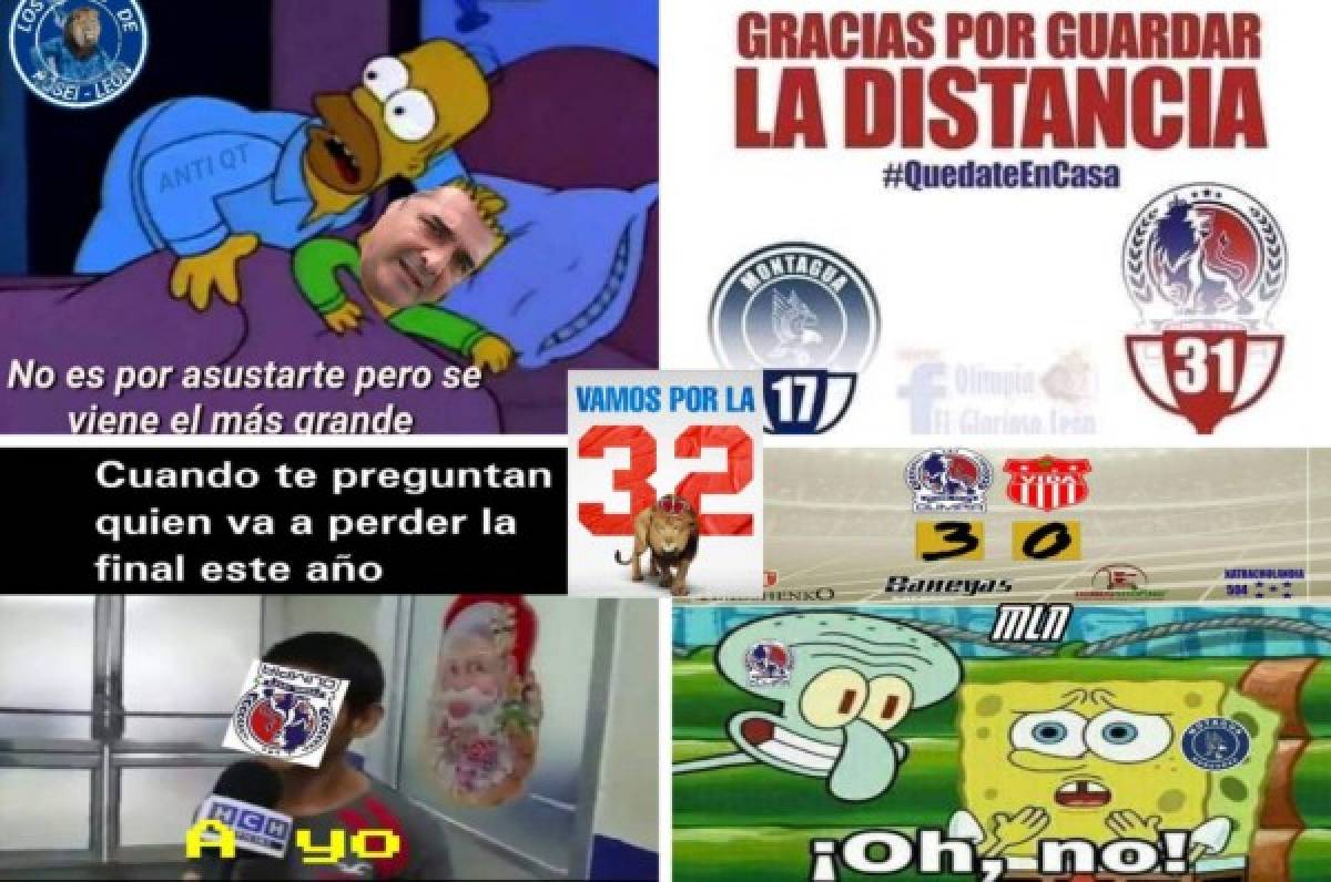 Motagua y Olimpia, protagonistas de los memes previo a la final de ida en la Liga Nacional