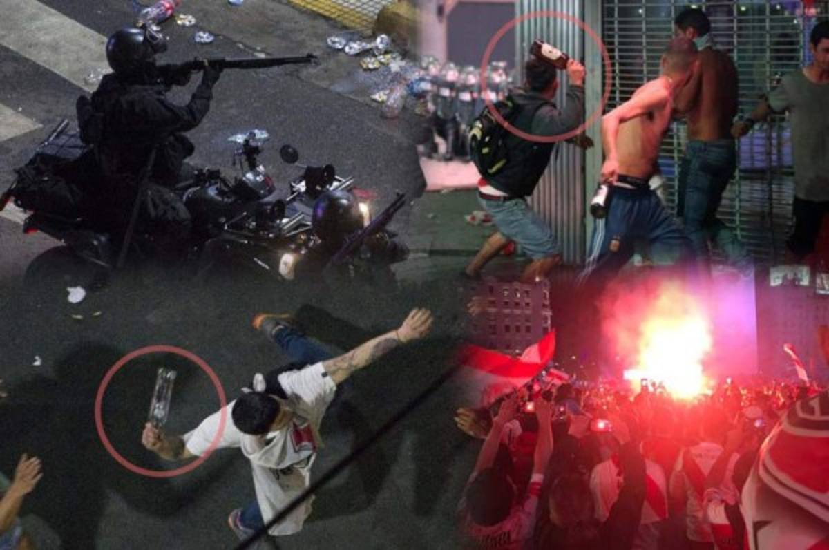 Balas, violencia y desaparecidos: festejo de afición de River termina en batalla campal