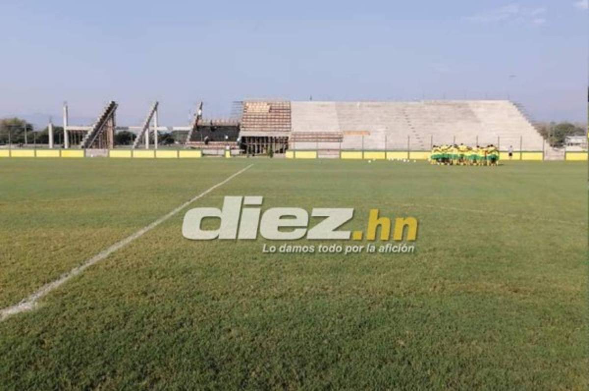 ¡Daño total en el engramillado! Así luce el estadio de Parrillas One tras ser azotado por dos huracanes